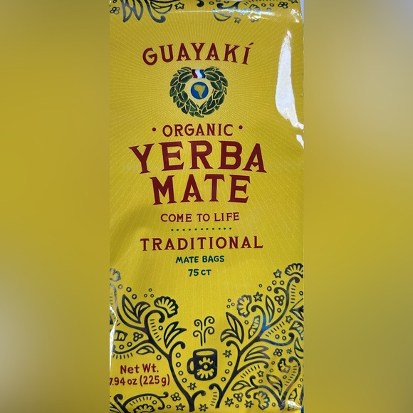Guayaki organic Yerba mate tea bags 75 counts - Picture 1 of 7